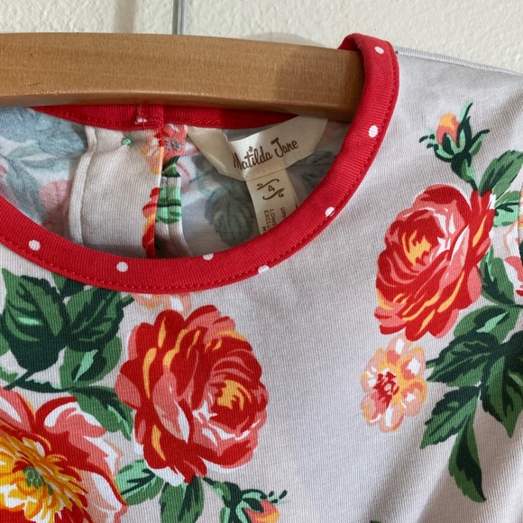 Matilda Jane Girls Rose Top - Picture 4 of 6